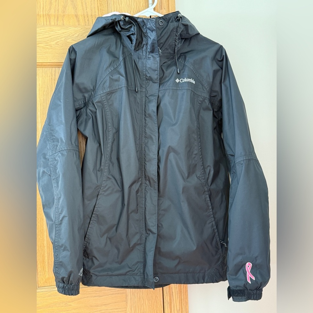Columbia rain coat